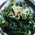 ゆたまみ's cooksnap of when they made お弁当にも♪ツナと法蓮草のごま炒め.