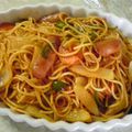おだんごメガネ's cooksnap of when they made 簡単ナポリタン.