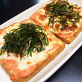 ぴいmam's cooksnap of when they made 厚揚げたらこのマヨチーズ焼きちりめんのせ.