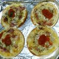 307号室's cooksnap of when they made 簡単☆餃子の皮アレンジ♪Wチーズピザ！.