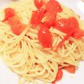 sghrmk's cooksnap of when they made トマトのペペロンチーノ.