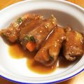 itn♡Q's cooksnap of when they made ∮人参といんげん✰にんにく味噌✰照焼き∮.