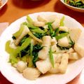 toomiko's cooksnap of when they made イカとセロリのバタポン炒め.