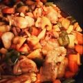 chiemi0908's cooksnap of when they made 鶏肉？と彩り野菜の甘酢炒め.