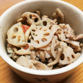 グルタ民's cooksnap of when they made 豚こまと蓮根の梅干炒め♪.