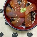 ふたごゆき's cooksnap of when they made 漬けない？時短漬けマグロ丼☆1人ランチ.