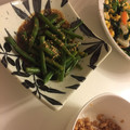 クックPW9C2T☆'s cooksnap of when they made いんげんの胡麻和え.