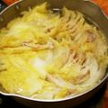 てぃちゃん0004's cooksnap of when they made 白菜と豚バラなべ.