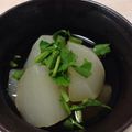 mon★ta's cooksnap of when they made かぶの煮物.