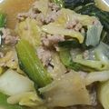 らりるれろろんぱ's cooksnap of when they made 白菜と豚挽肉の濃く旨味噌炒め.