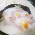 aik_yn's cooksnap of when they made 豆乳と味噌のスープ.