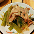 クックGD0TYG☆'s cooksnap of when they made 豚肉と小松菜の炒め物.