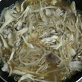 miruffy's cooksnap of when they made 豚肉で☆もつ鍋風 しょうゆ味☆.