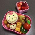 おぷすけ's cooksnap of when they made 今年の干支♡「見猿聞か猿言わ猿」キャラ弁.