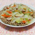 まあまま☆0403's cooksnap of when they made 調味料１つで旨みあんかけ蕎麦.