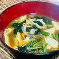 料理男子部🍻's cooksnap of when they made 超簡単!!でも栄養満点な味噌汁♪.