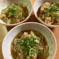 MEME72's cooksnap of when they made 大根と厚揚げと鶏肉の煮物.
