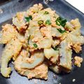 きーちゃん（＾∇＾）'s cooksnap of when they made ご飯のお供☆蓮根のたらこ煮.