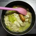 彩音ｍａｍａ's cooksnap of when they made 簡単♪キャベツと豆腐のスープ.