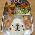 リラシャン's cooksnap of when they made キャラ弁☆たれ耳の犬おむすび.
