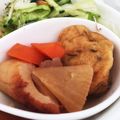 ＊luv365＊'s cooksnap of when they made レンジで大根とがんもどきの煮物～きび糖.