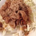 xMARILYNx's cooksnap of when they made うまい♪パっと作れる豚バラキャベツ丼.