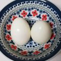 あさここなっつ's cooksnap of when they made 炊飯器deゆで卵♪.