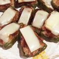 Aasa21229's cooksnap of when they made とろとろチーズのピーマンの肉詰め♪.