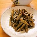 ちわここ's cooksnap of when they made ウスターソースできんぴらごぼう.