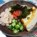 ジョンリークッカー's cooksnap of when they made 食べごたえ有り！簡単オクラとろろ丼.
