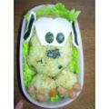 にゃほママ's cooksnap of when they made ベビープルートおにぎり＊キャラ弁.