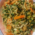 みぃこかあちゃん's cooksnap of when they made 栄養満点☆大根の葉のたまご炒め.