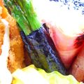 ゆうジュニア's cooksnap of when they made アスパラの韓国のり巻き.