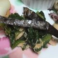 ルキータミア's cooksnap of when they made 小松菜とツナのシークヮーサーあえ.