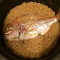koyumix's cooksnap of when they made 炊飯器で簡単鯛めし.