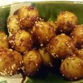 ちいくるぎん's cooksnap of when they made 新じゃがのほっこりごま味噌がらめ.