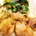 ぴっこりや's cooksnap of when they made ぶりのごま天ぷら、レモンじょうゆ添え.
