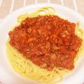 BYUUK's cooksnap of when they made 簡単めちゃ美味ミートソース♡.