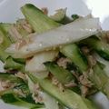 ★あいこママ★'s cooksnap of when they made きゅうりとセロリとツナの和え物。.