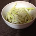 みさちゃんず's cooksnap of when they made 大根の皮で！ナンプラー炒め☆.