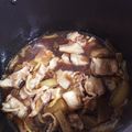 クック9IPVBC☆'s cooksnap of when they made 豚バラと大根と白菜のにんにく醤油煮込み.