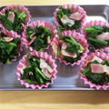 りかぷうぷう's cooksnap of when they made お弁当冷凍　ほうれん草とベーコンの炒め物.
