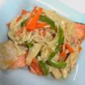 はっぴーはりぼ's cooksnap of when they made 鮭のきのこあんかけ添え.
