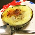 satomimary's cooksnap of when they made アボカドのもろみチーズ焼き.