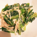 himinya's cooksnap of when they made 小松菜、えのき茸のごまサラダ.