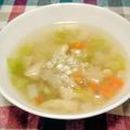 NSRっち's cooksnap of when they made 押し麦のスープ【保育園給食】.