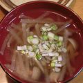 i_yokan's cooksnap of when they made 大根たっぷり☆すまし汁.