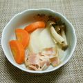 daisyapond's cooksnap of when they made 大根とベーコンの煮物.