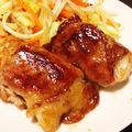 nyoko3's cooksnap of when they made 餅の豚肉巻きバター醤油.
