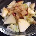 COOKかるこ's cooksnap of when they made 白菜とリンゴ☆ポン酢de和風サラダ.